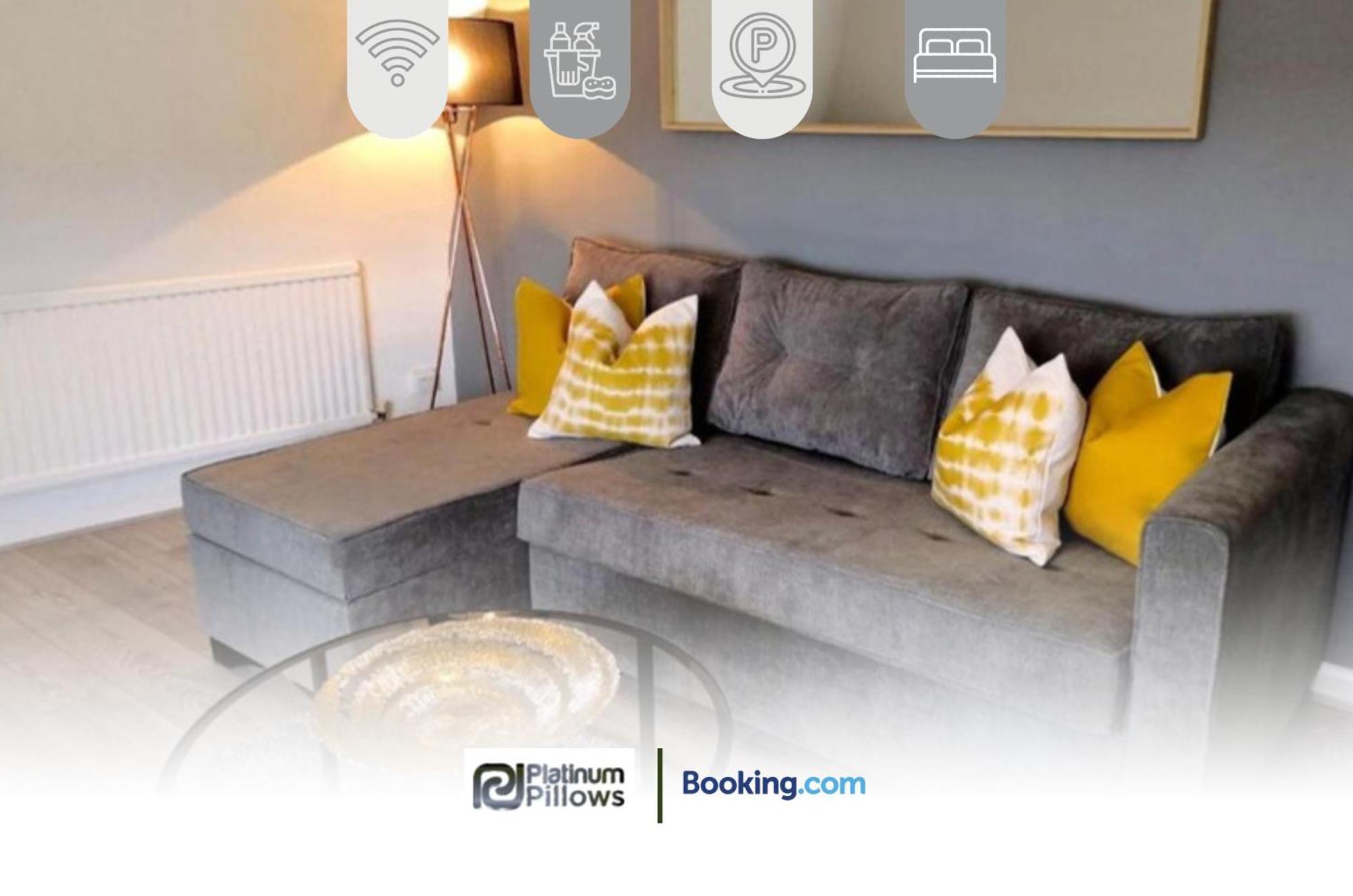 Modern Oxford 1Br Apt, Contractor & Family Accommodation, Near Oxford Hospitals And Science Park Exterior photo