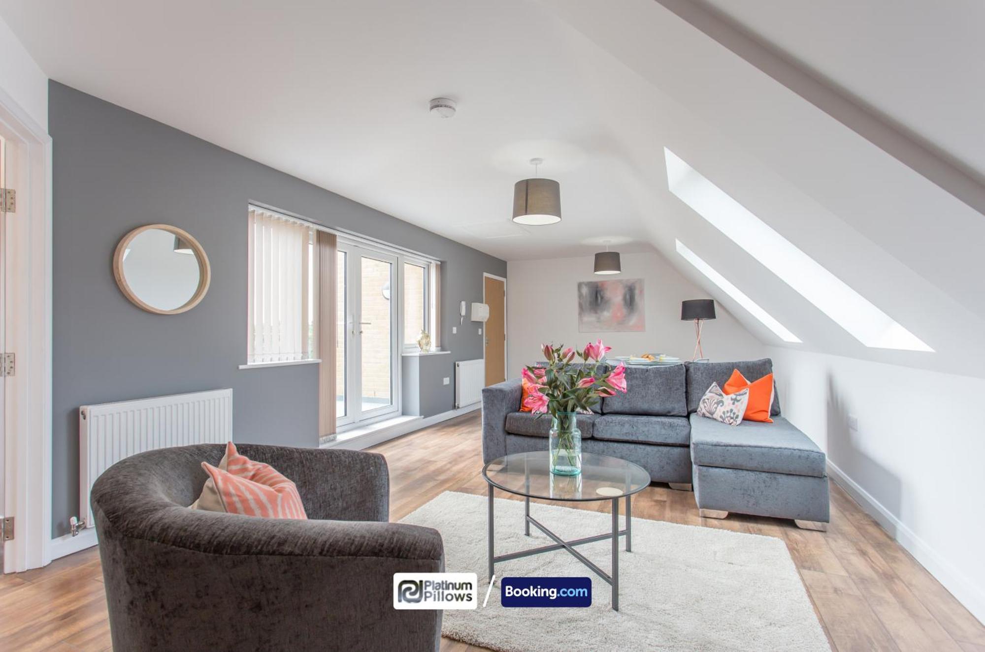 Modern Oxford 1Br Apt, Contractor & Family Accommodation, Near Oxford Hospitals And Science Park Exterior photo